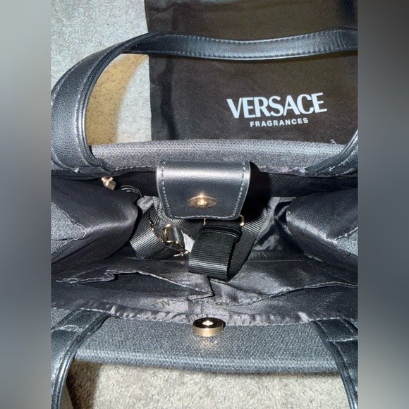Versace Fragrance Canvas Tote Bag NWT - Picture 4 of 4